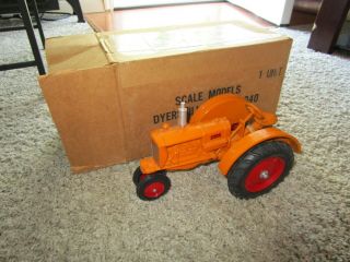 Agco Minneapolis Moline Farm Toy Tractor Model Unknown Scale Model