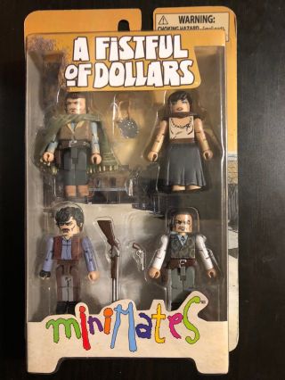 Minimates A Fistful Of Dollars Toy Action Figure 2008 Clint Eastwood Western