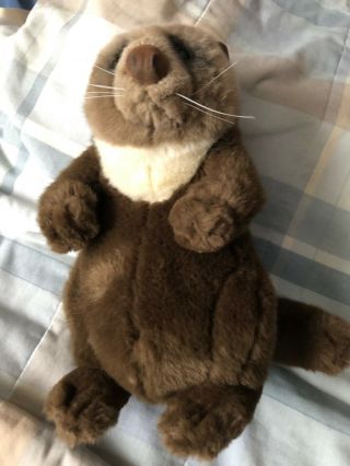 Lou Rankin Plush Little Friend Oliver The Otter Stuffed Animal 11” Applause