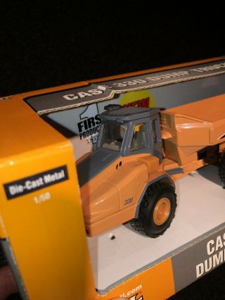 For Sale: 1st Production Run,  Die - Cast Case 330 Dump Truck 1/50