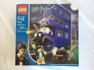 Lego Harry Potter 4755 Knight Bus - Retired Hard To Find Vintage 2004