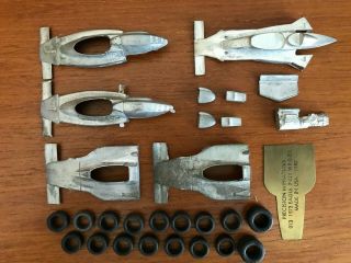 Precision Miniatures 1/43 Scale White Metal Indy Car Bodies And Parts