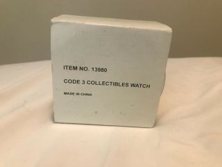 Code 3 Item 13980 - Code 3 Collectibles Watch