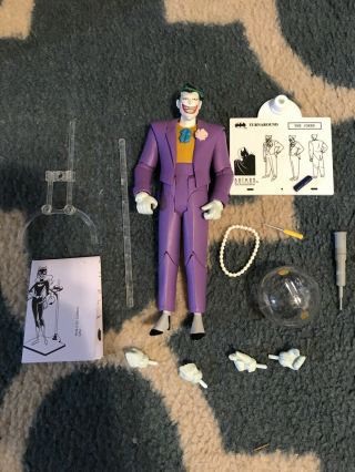 The Joker Action Figure 2015 Batman The Animated Series Dc Loose