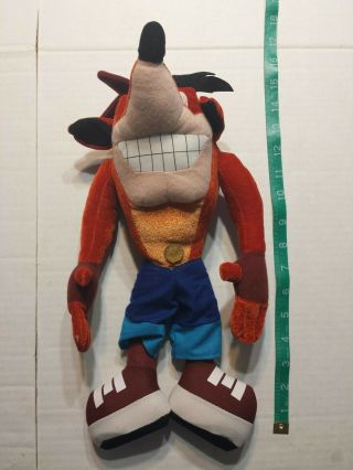 14 Inch Crash Bandicoot Plush Toy Previously Played With