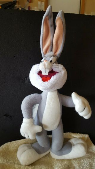 Bugs Bunny Looney Tunes Plush 13 " Stuffed Doll Toy