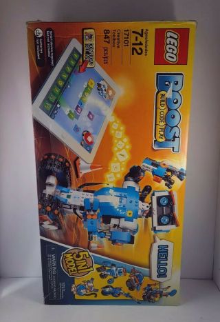 Lego 17101 Boost Creative Toolbox 5 - In - 1 Coding Building Set - Contents