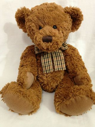 Russ Berrie " Dixon " 16 " Brown Teddy Bear - Soft Plush Stuffed Animal Toy