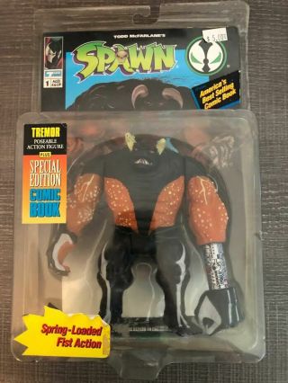 Tremor Action Figure Mcfarlane With Spawn Special Edition Comics Toy 1994