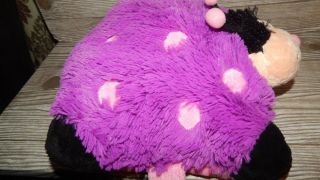 Pillow Pet Pee Wee Purple Ladybug Plush Toy 12 