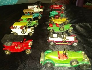 14 Matchbox Lesney Vintage Made In England Models Of Yesteryear Ford Model T