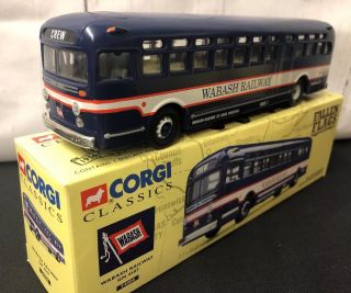 Corgi Classics 54006 Gm 4507 Bus Fallen Flags 1:50 Scale Wabash Railway