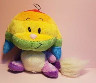 Neopets Rainbow Kacheek Plush 2007 Stuffed Toy Doll 6 "