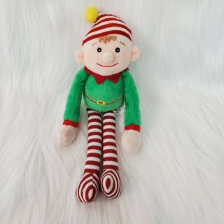10 " Christmas Elf Santa Holiday Plush Toy Walgreens Stocking Stuffer B81