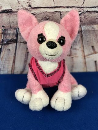Pooch Parlor Pink Dog Club Libby Lu Chihuahua Plush