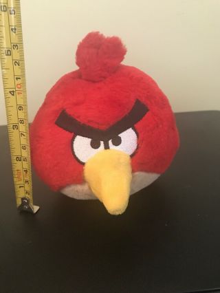 Red Angry Bird Plush No Sound