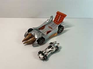 2004 Hot Wheels Acceleracers Dual Driller Hyperpod,  Cm6 Power Bomb Pre - Owned B