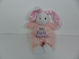Dan Dee Collectors Choice Pink My First Bunny Rabbit Plush Stuffed Animal Toy