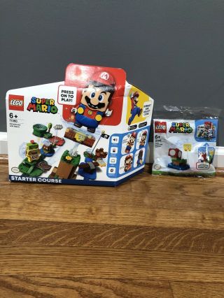 Lego Mario Adventures Starter Course W/ Mushroom Surprise