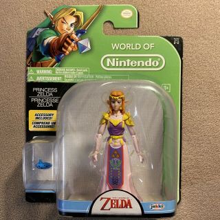 World Of Nintendo 4 " Princess Zelda Action Figure Series 2 - 2 Legend