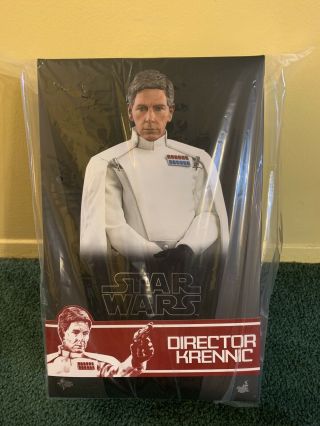 Hot Toys Empty Box Only Star Wars Rogue One Director Orsen Krennic Empty Box