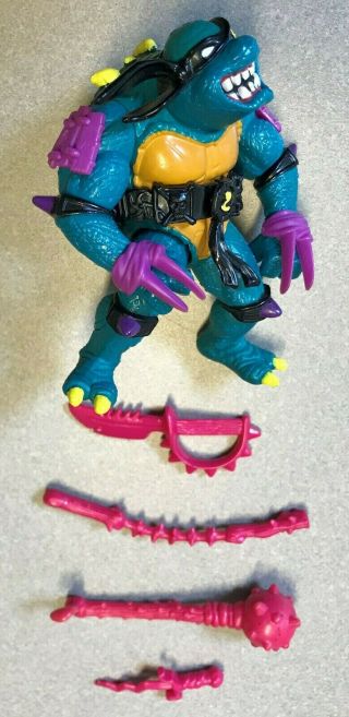 Tmnt 1990 Teenage Mutant Ninja Turtles Slash Action Figure