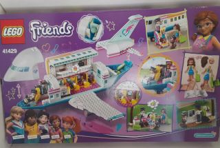 Lego Friends Heartlake City Airplane Box Complete Building S Toy Set