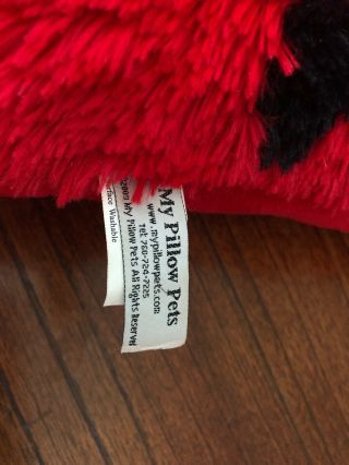 Large Full Size My Pillow Pets Ladybug SOFT Plush Stuffed Animal Doll Red 3