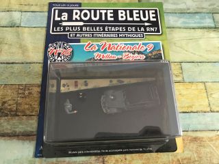 Voiture Miniature Citroen 2cv 2 Cv Etape 4 La Route Bleue Rn7 1/43