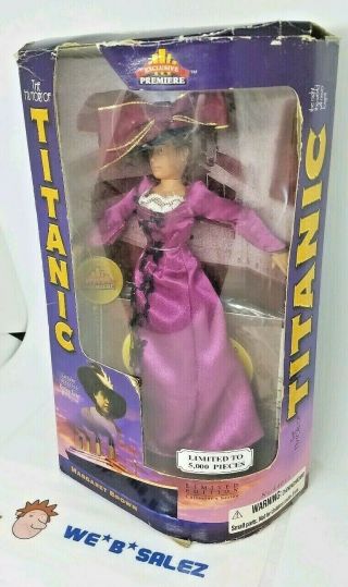 The History Of Titanic Margaret Molly Brown 9 " Figure Doll Premiere 44012 Nip