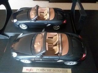 (2) Maisto 31123 Porsche Boxster S 1/18 Scale