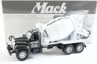 1960 Mack B - Model Cement Mixer Prairie Material First Gear 1:34 19 - 2757