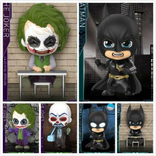 Hot Toys Batman The Dark Knight Trilody Cosbaby Joker Figure Collectible Model