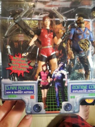 Toybiz Resident Evil 2 Claire Redfield Zombie Cop Action Figure Capcom