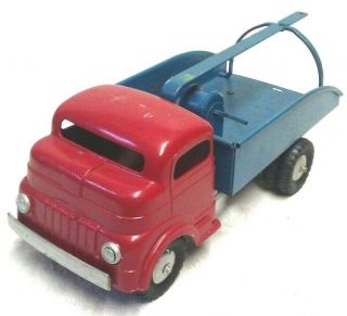 Vintage 1950s Structo Tow Truck Wrecker Pressed Steel Diecast Toy