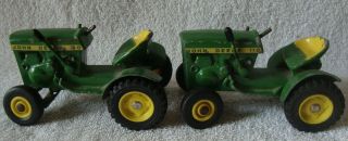 John Deere 110 Toy Made In U.  S.  A.  Set Of 2
