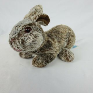Kids Of America Brown White Bunny Rabbit Plush Soft Toy Stuffed Animal 10 " 2011