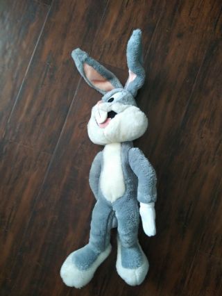 Vintage Bugs Bunny Plush Warner Bros Mighty Star 1970s Stuffed Animal 3