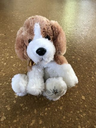 Russ Shining Star Beagle Plush Stuffed Dog Small No Code Toy