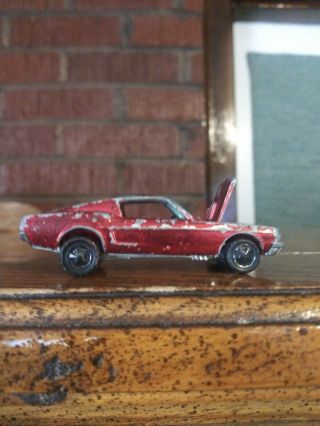 Hot Wheels Vintage Redline Custom Mustang (red) Not Perfect