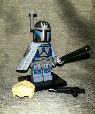 Lego Star Wars Pre Vizsla Minifigure Blue Cape 9525 Rare Htf