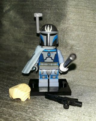 LEGO Star Wars Pre Vizsla Minifigure Blue Cape 9525 RARE HTF 2