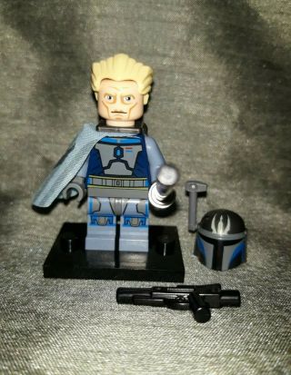 LEGO Star Wars Pre Vizsla Minifigure Blue Cape 9525 RARE HTF 3