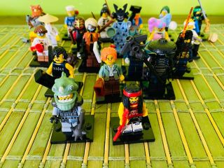 Lego 71029 Collectible Minifigures The Ninjago Movie Complete Set Of 20