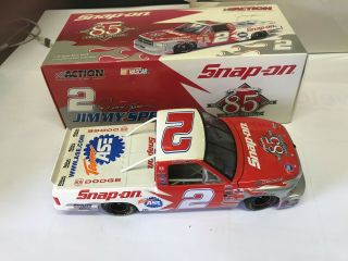 Jimmy Spencer 2 2005 Snap - On 85th Anniversary Dodge Truck 1:24 Nascar Diecast