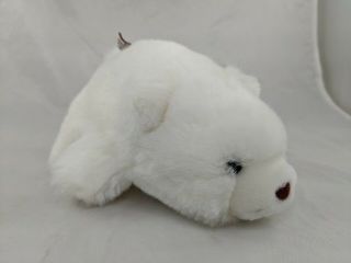 Gund Snuffles White Polar Bear Plush 7 " 1980 Stuffed Animal Toy