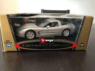 Bburago Diecast 1:18 Chevrolet Corvette 1997 3356