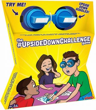 Hog Wild The Upsidedownchallenge Game For Kids & Family With Upside Down Goggles