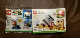 Lego Mario Store Exclusive 40414 Monty Mole,  30385 Mushroom