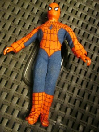 Vintage 1974 Mego Corp Spider - Man - Approx 8 In.  Tall